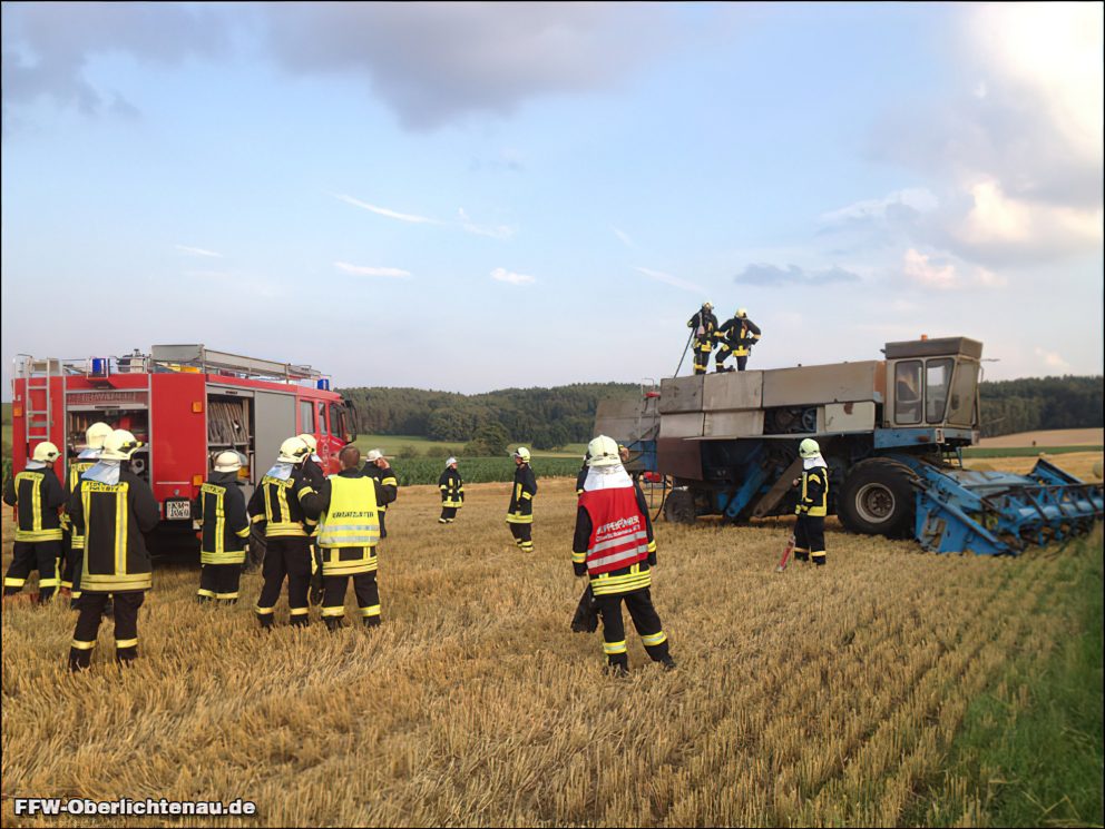 Mähdrescherbrand #8-14