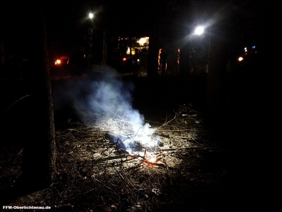 beginnender Waldbrand #25-15