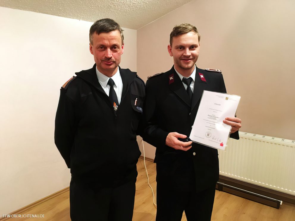 Dienstbeginn 2019