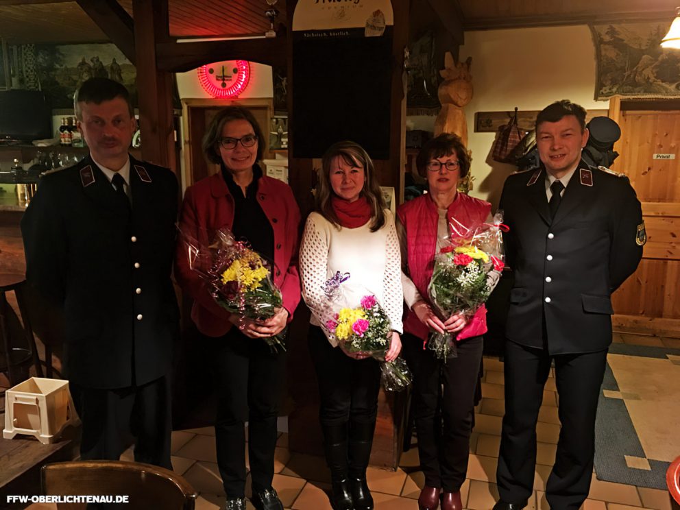 Jahreshauptversammlung mit Wahl der Wehrleitung Ortsfeuerwehr Oberlichtenau