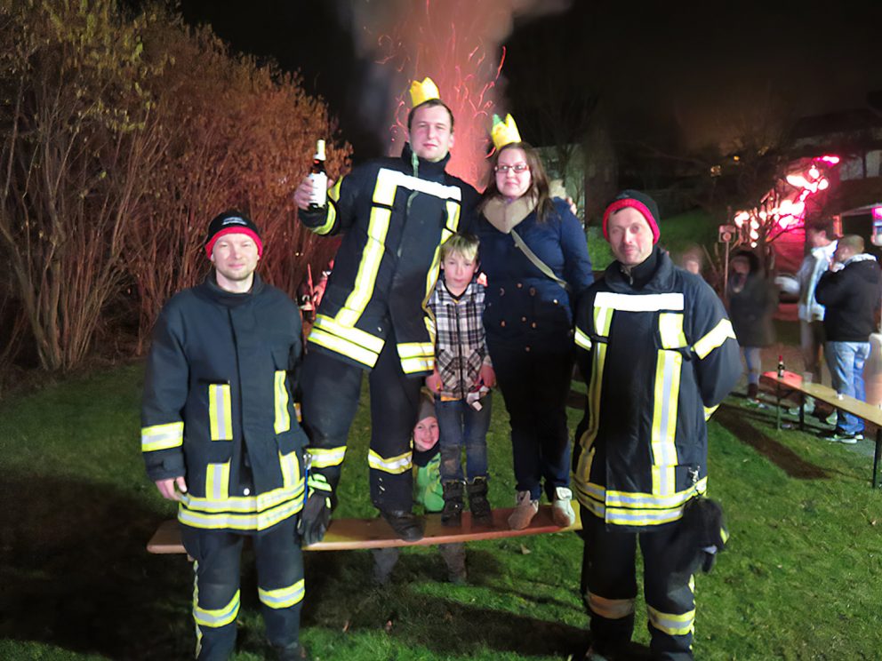 Weihnachtsbaumbrennen 2015