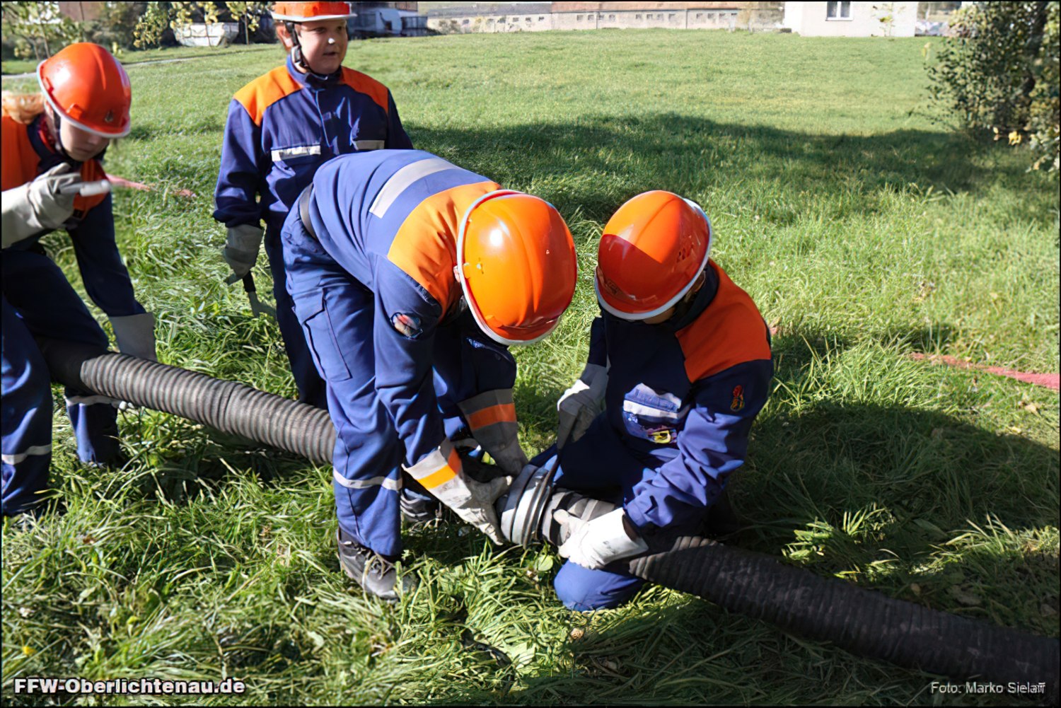 Übung der Jugendfeuerwehren