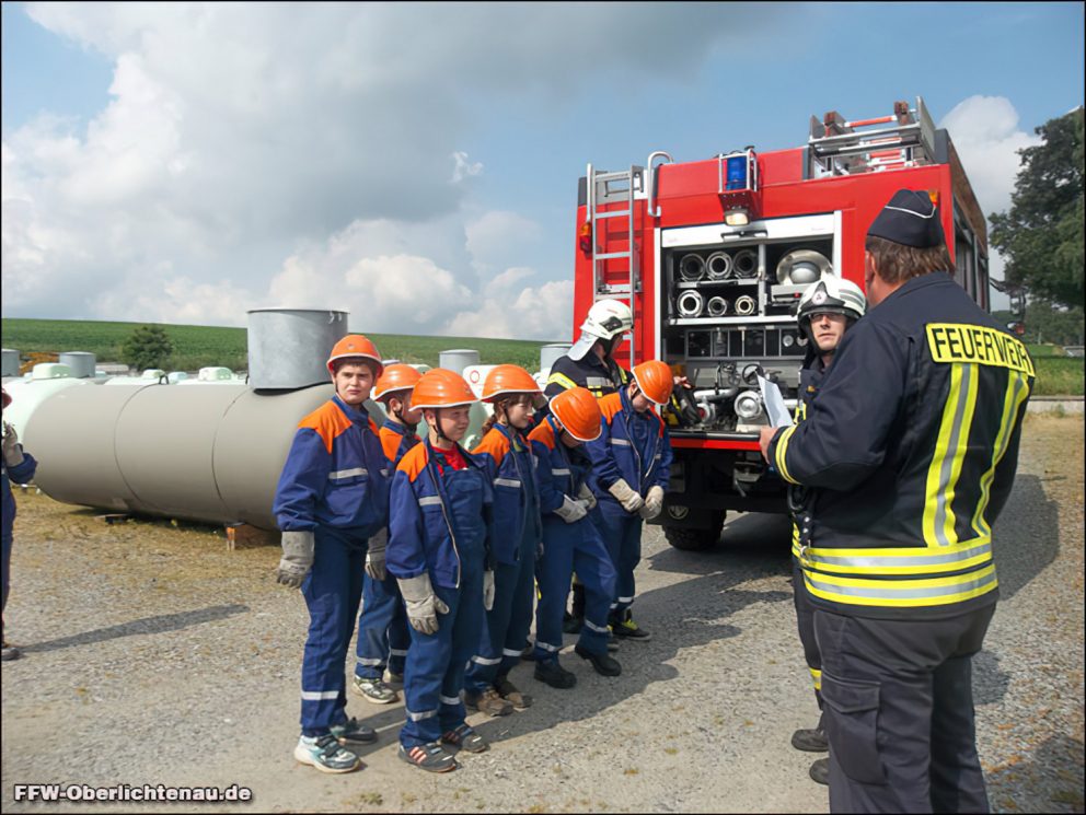 Ortsverbandsübung der Jugendfeuerwehren 