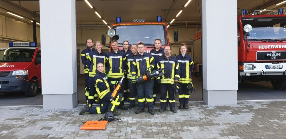 Übergabe der neuen HOLMATRO „Pentheon“ Geräte